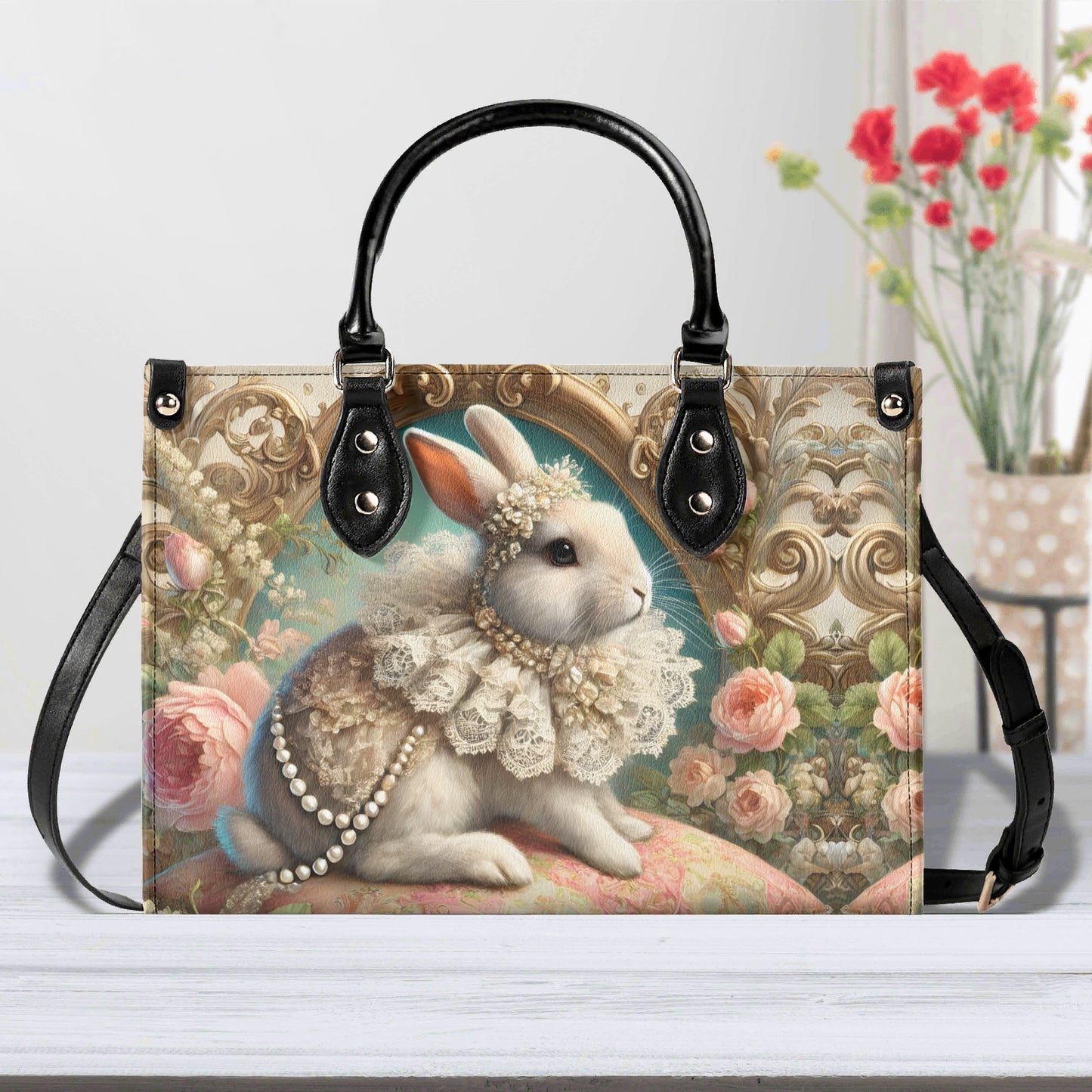 Rabbit Victorian Handbag Bag