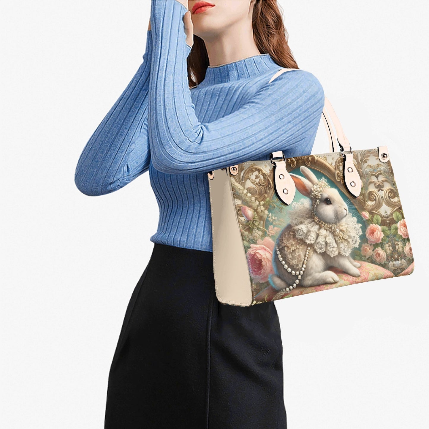 Rabbit Victorian Handbag Bag