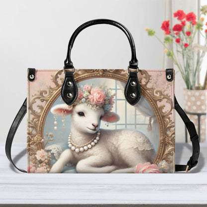 Lamb Sheep Handbag Bag Purse