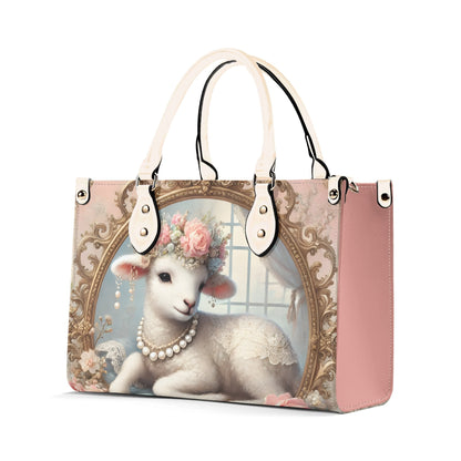 Lamb Sheep Handbag Bag Purse