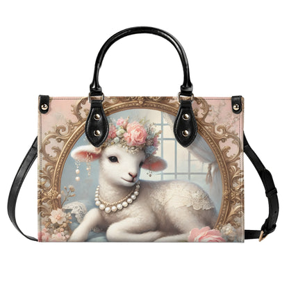Lamb Sheep Handbag Bag Purse