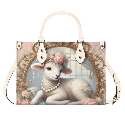 Lamb Sheep Handbag Bag Purse