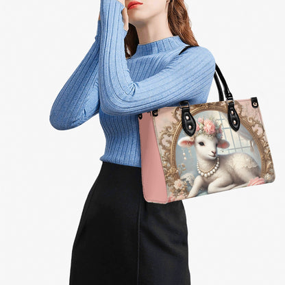 Lamb Sheep Handbag Bag Purse