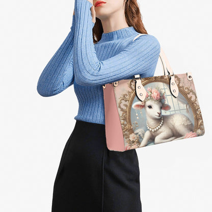 Lamb Sheep Handbag Bag Purse