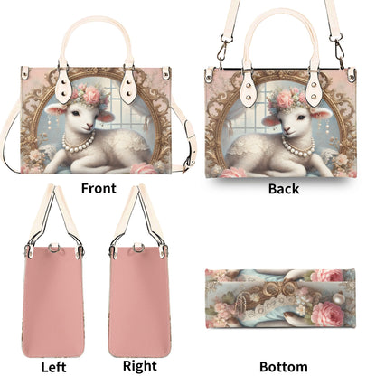 Lamb Sheep Handbag Bag Purse
