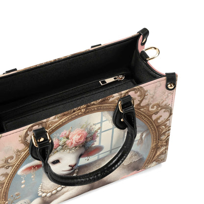 Lamb Sheep Handbag Bag Purse