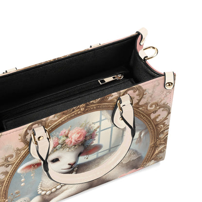 Lamb Sheep Handbag Bag Purse
