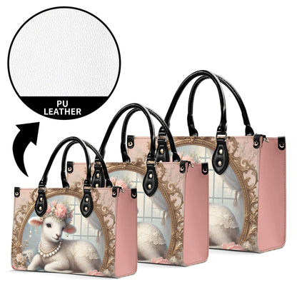 Lamb Sheep Handbag Bag Purse