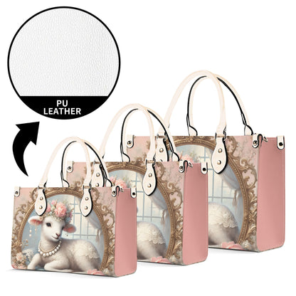 Lamb Sheep Handbag Bag Purse