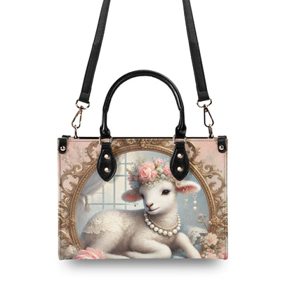 Lamb Sheep Handbag Bag Purse