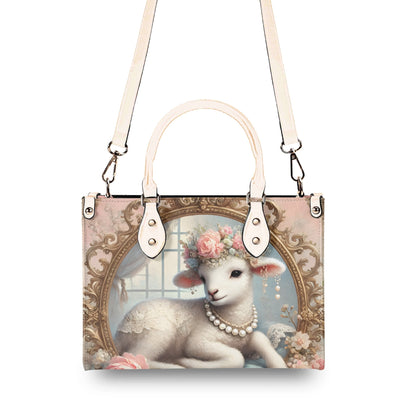 Lamb Sheep Handbag Bag Purse