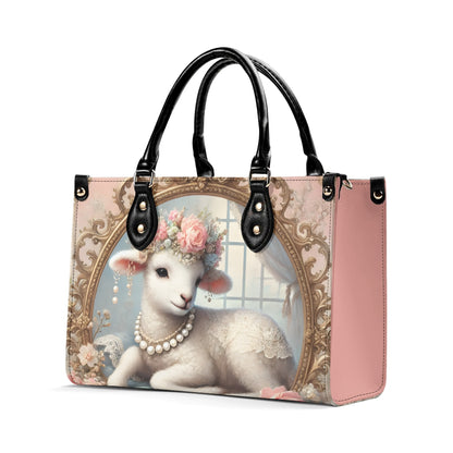 Lamb Sheep Handbag Bag Purse