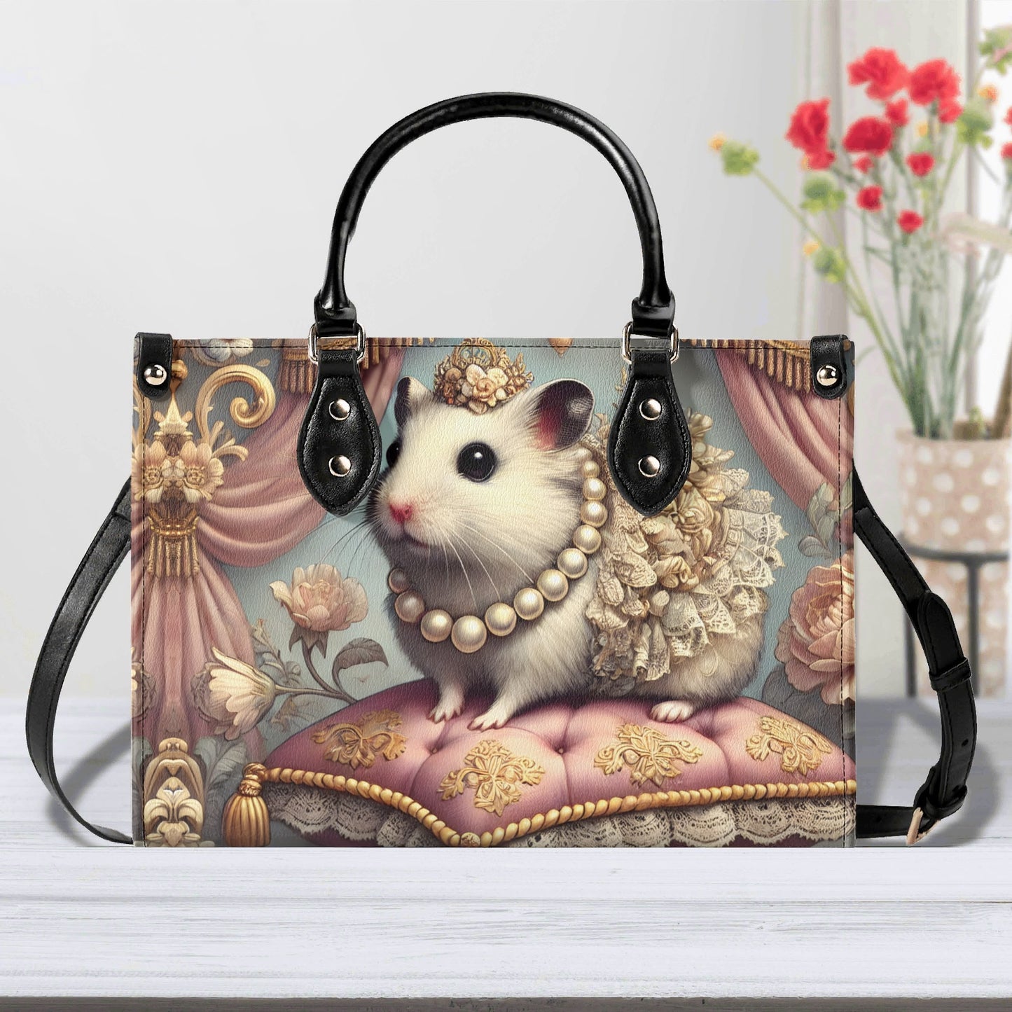 Hamster Handbag Purse Bag