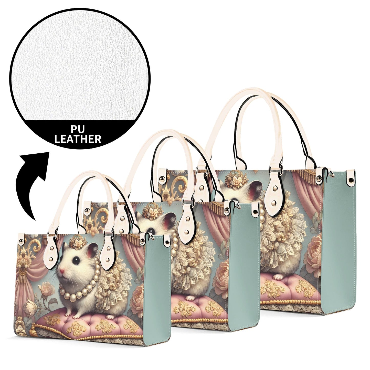 Hamster Handbag Purse Bag