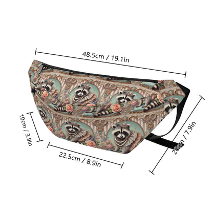 Raccoon Large Fanny Pack