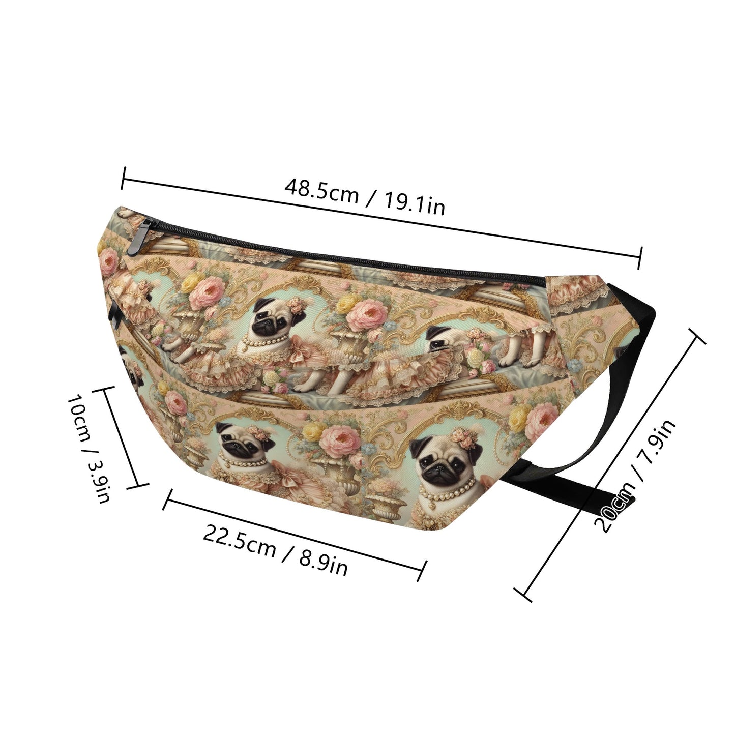 Pug Large Fanny Pack