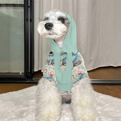 Pug Fairy Animal Clothes 4 Legs Outfit Pet Pullover Hoodie