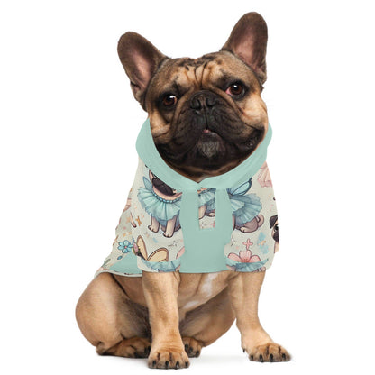 Pug Fairy Animal Clothes 4 Legs Outfit Pet Pullover Hoodie