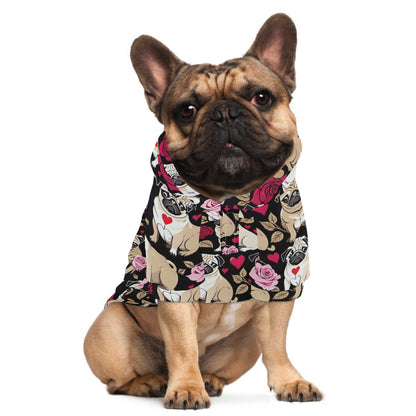 Pug Animal Clothes 4 Legs Outfit Pet Pullover Hoodie