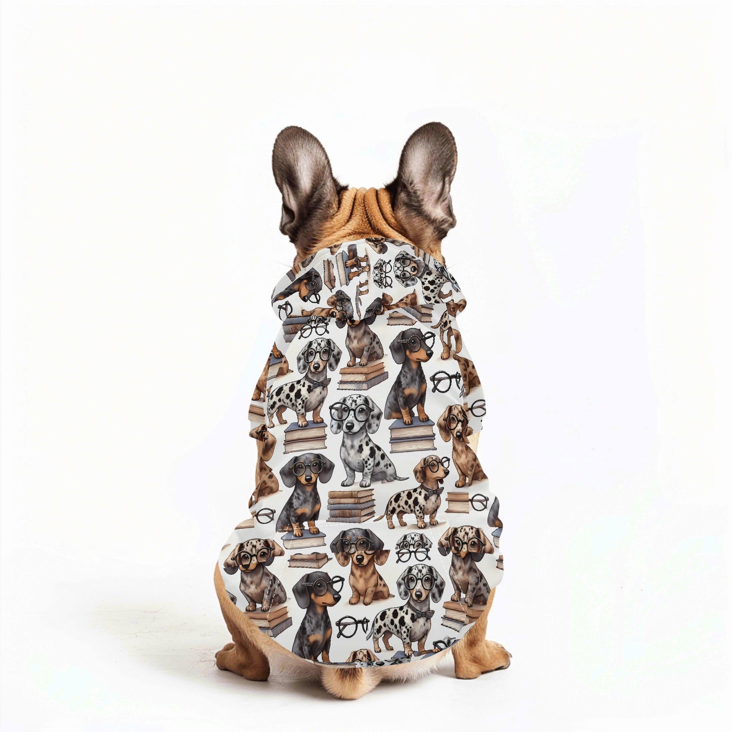 Dachshund Doxie Sausage Dog Weenie Dog Weiner Dog Animal Clothes 4 Legs Outfit Pet Pullover Hoodie