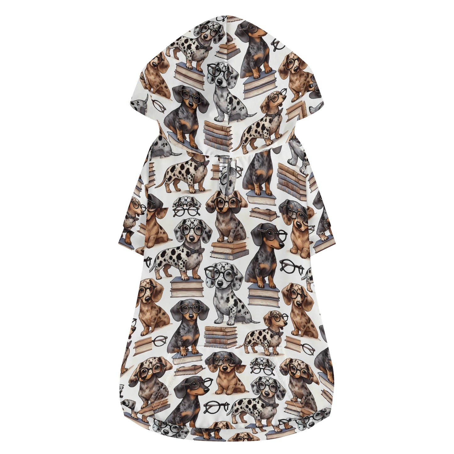 Dachshund Doxie Sausage Dog Weenie Dog Weiner Dog Animal Clothes 4 Legs Outfit Pet Pullover Hoodie
