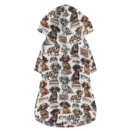 Dachshund Doxie Sausage Dog Weenie Dog Weiner Dog Animal Clothes 4 Legs Outfit Pet Pullover Hoodie