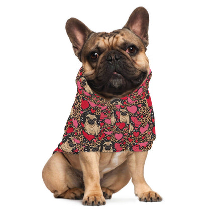 Pug Animal Clothes 4 Legs Outfit Pet Pullover Hoodie