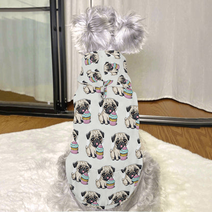 Pug Animal Clothes 4 Legs Outfit Pet Pullover Hoodie