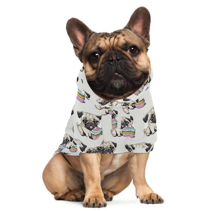 Pug Animal Clothes 4 Legs Outfit Pet Pullover Hoodie