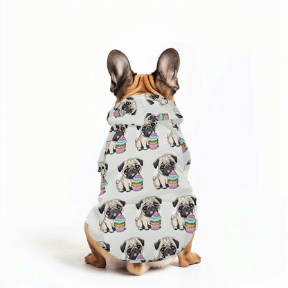 Pug Animal Clothes 4 Legs Outfit Pet Pullover Hoodie