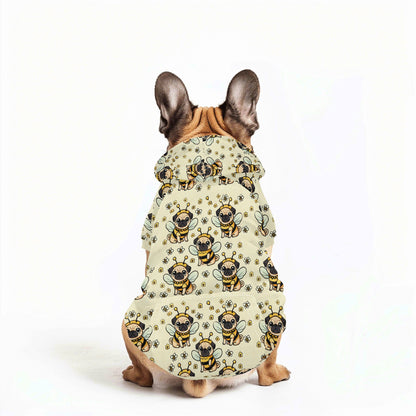 Pug Animal Clothes 4 Legs Outfit Pet Pullover Hoodie