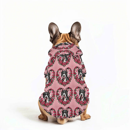 Pitbull Pittie  Animal Clothes 4 Legs Outfit Pet Pullover Hoodie