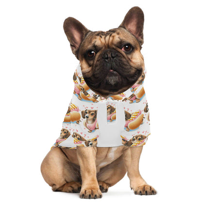 Dachshund Doxie Wiener Dog Animal Clothes 4 Legs Outfit Pet Pullover Hoodie