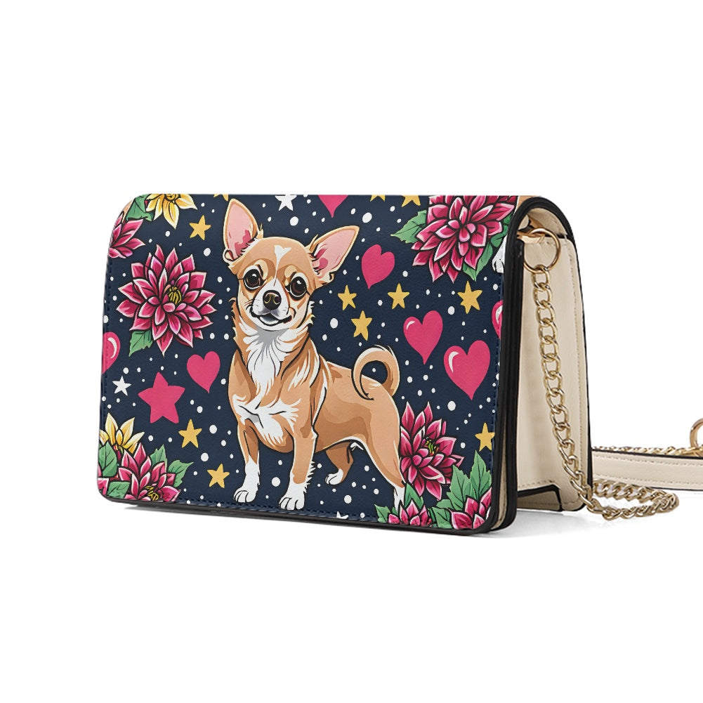 Chihuahua square crossbody bag BriBeesCreations