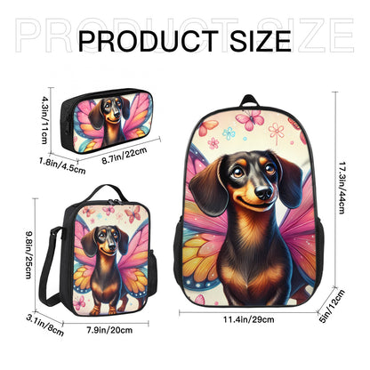 Dachshund Butterfly Back To School Supplies