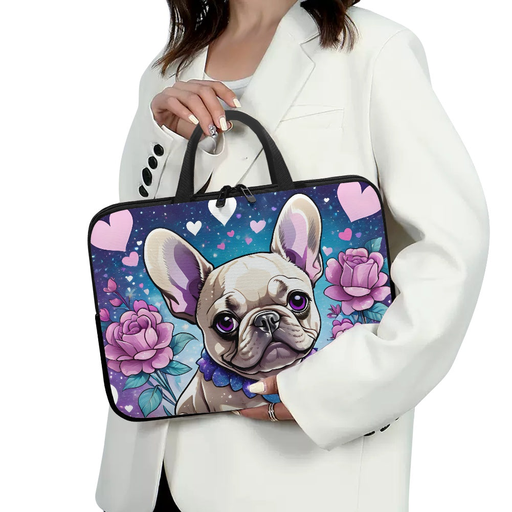 French Bulldog Laptop Bag - Perfect for Frenchie Fans - Durable and Stylish BriBeesCreations