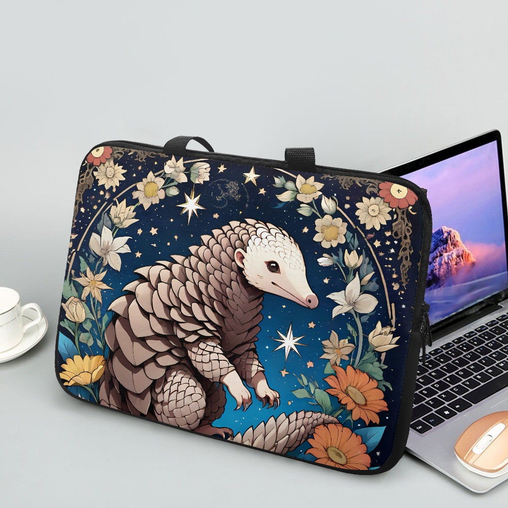 Cute Pangolin Laptop Sleeve Bag - Stylish and Protective for Your Device BriBeesCreations