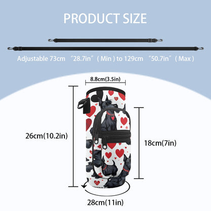 Stylish Scottish Terrier Water Bottle Cover - Perfect for Keeping Drinks Cool on the Go BriBeesCreations