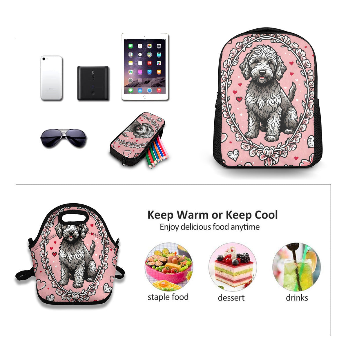 Labradoodle Back To School Supplies Bundle