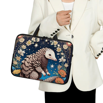 Cute Pangolin Laptop Sleeve Bag - Stylish and Protective for Your Device BriBeesCreations