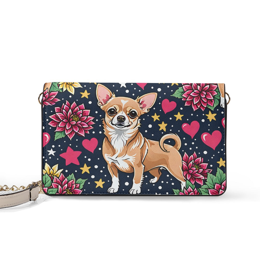 Chihuahua square crossbody bag BriBeesCreations