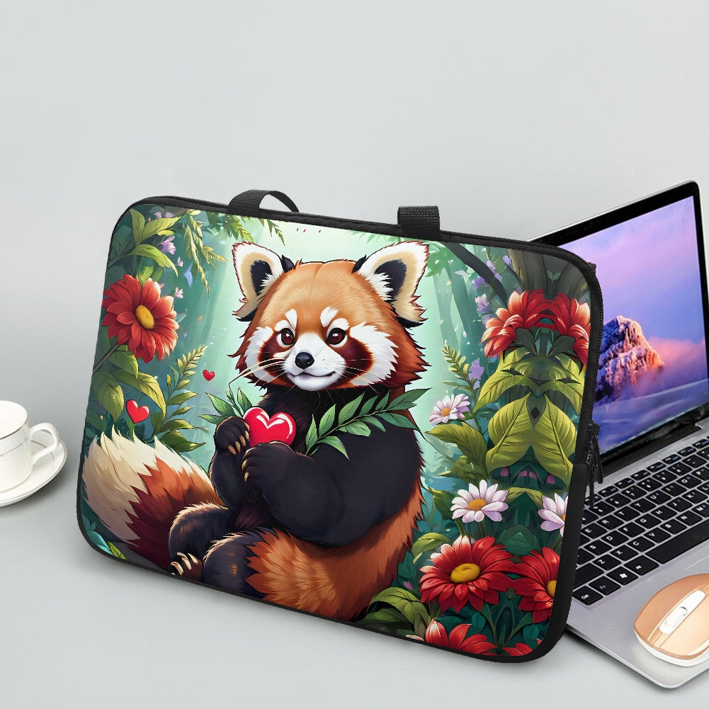 Red Panda Laptop Bag Sleeve - Adorable and Durable Perfect for On the Go BriBeesCreations