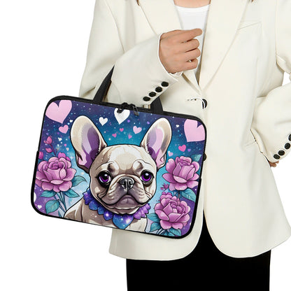 French Bulldog Laptop Bag - Perfect for Frenchie Fans - Durable and Stylish BriBeesCreations