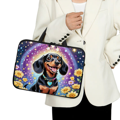 Doxie Dachshund Laptop Sleeve Fun and Functional for the Dog Lover on the Go BriBeesCreations