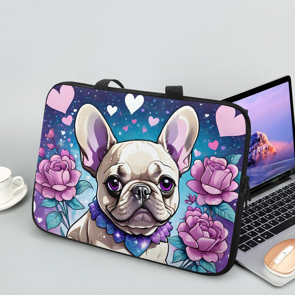 French Bulldog Laptop Bag - Perfect for Frenchie Fans - Durable and Stylish BriBeesCreations