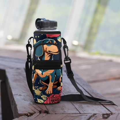 Dachshund Water Bottle Cover Carrier - Protect Your Drink on the Go BriBeesCreations