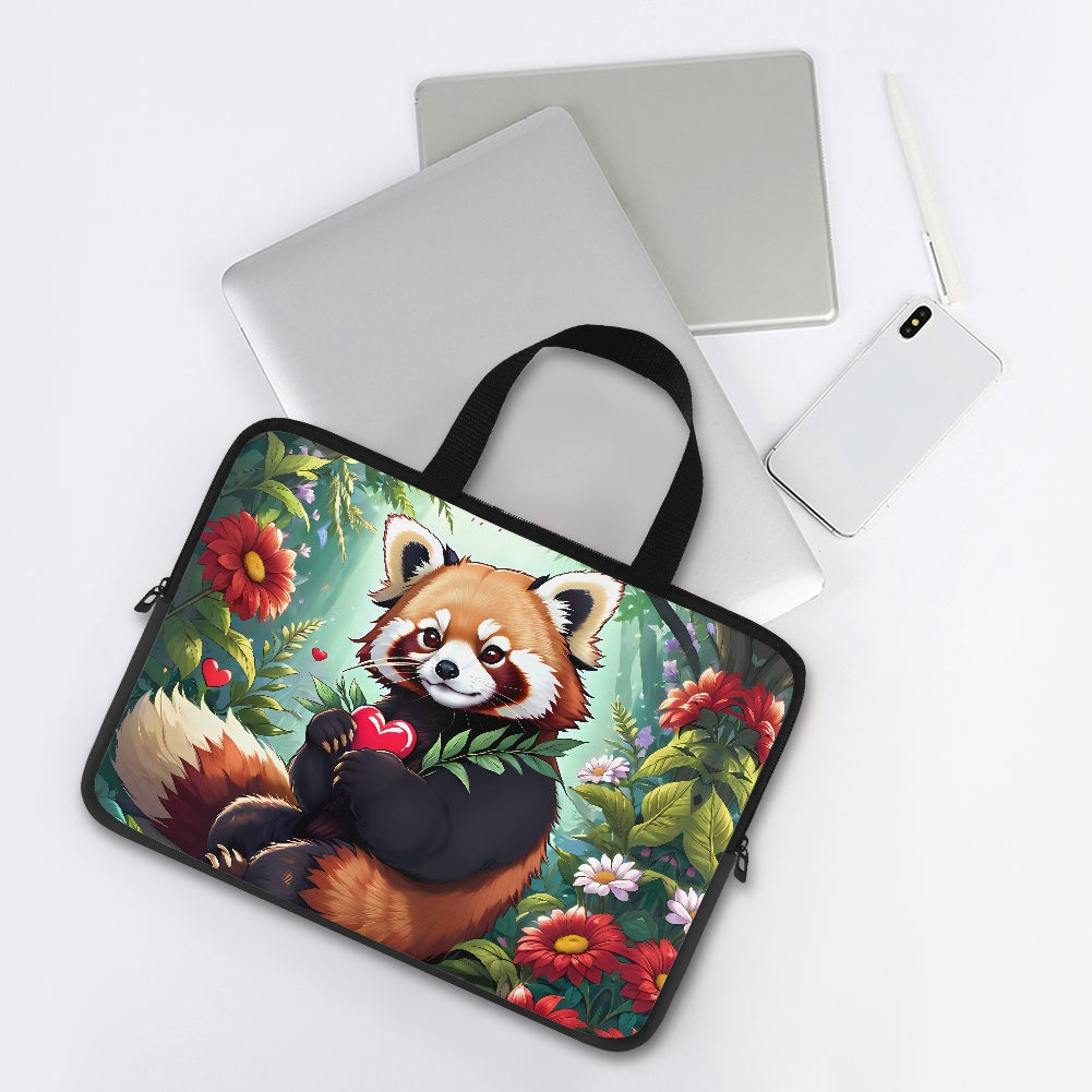 Red Panda Laptop Bag Sleeve - Adorable and Durable Perfect for On the Go BriBeesCreations