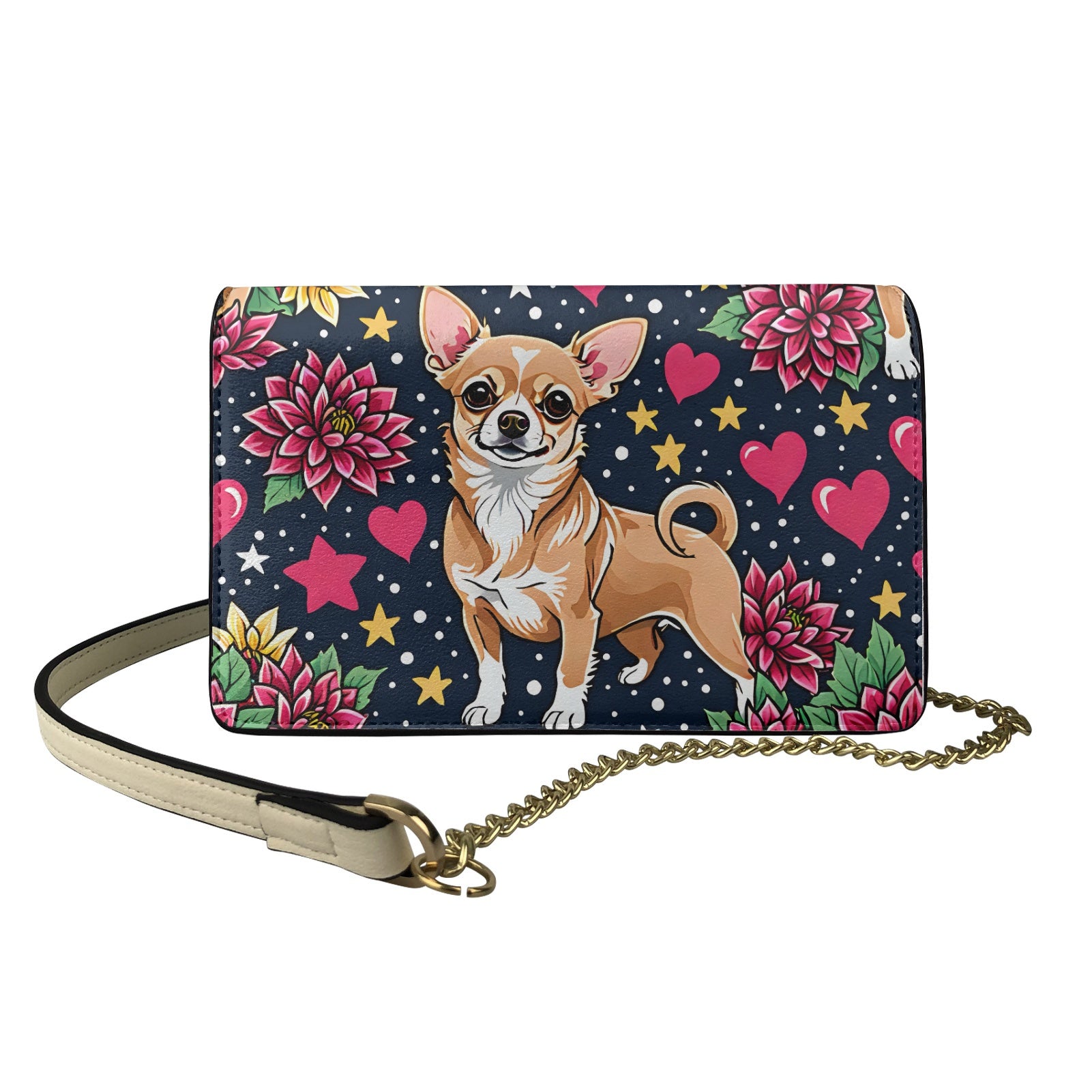 Chihuahua square crossbody bag BriBeesCreations