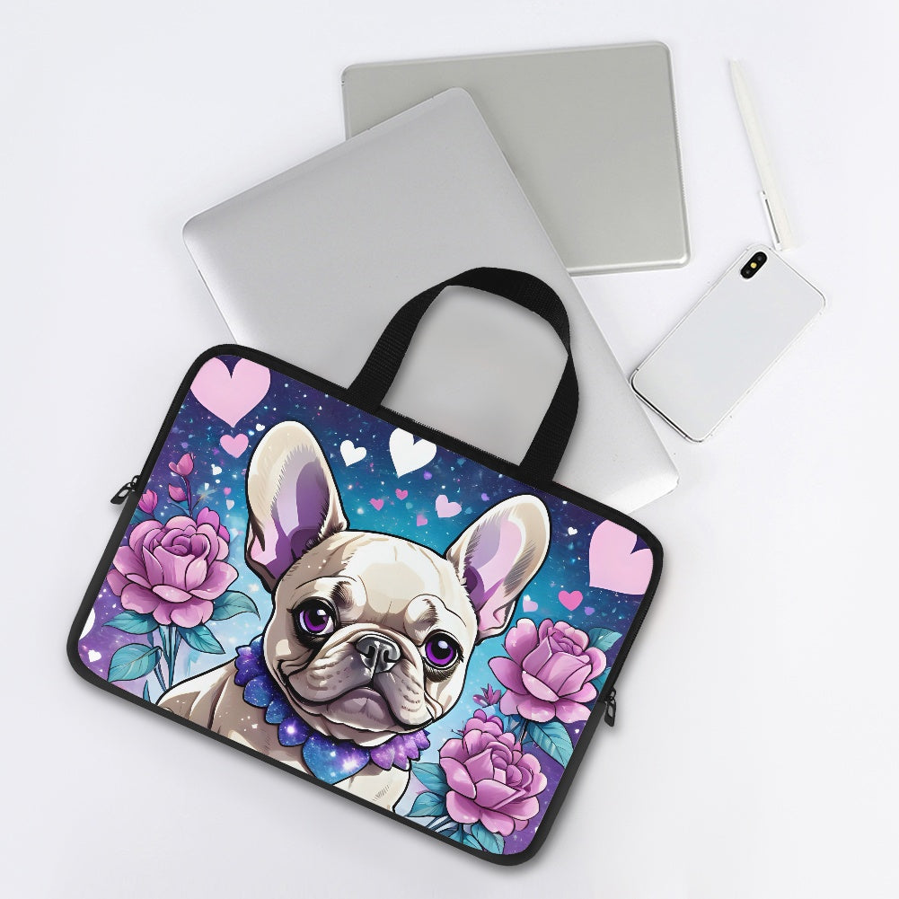 French Bulldog Laptop Bag - Perfect for Frenchie Fans - Durable and Stylish BriBeesCreations