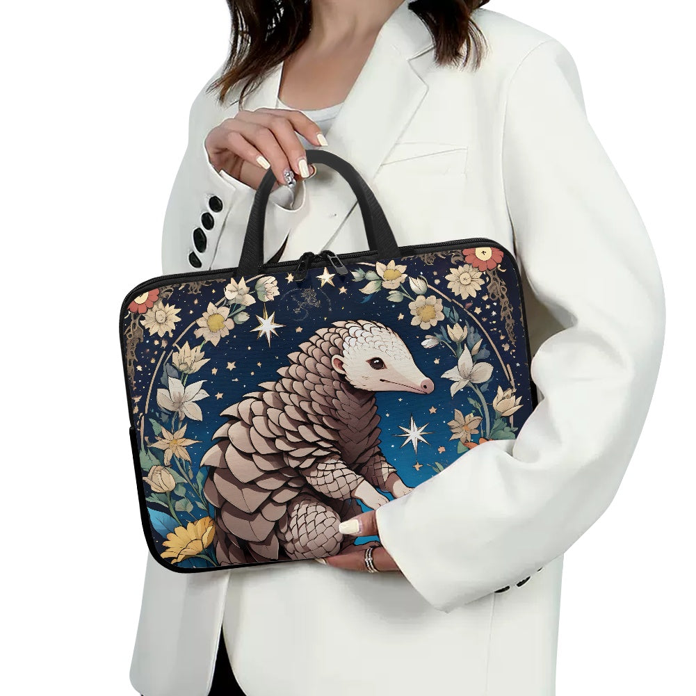 Cute Pangolin Laptop Sleeve Bag - Stylish and Protective for Your Device BriBeesCreations